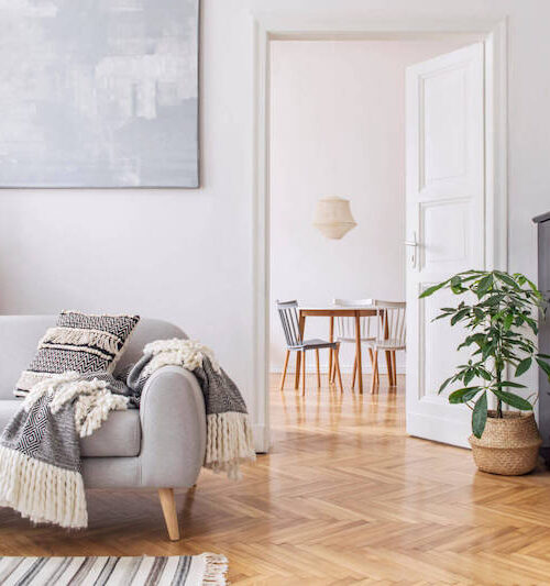 Property with vertical slider